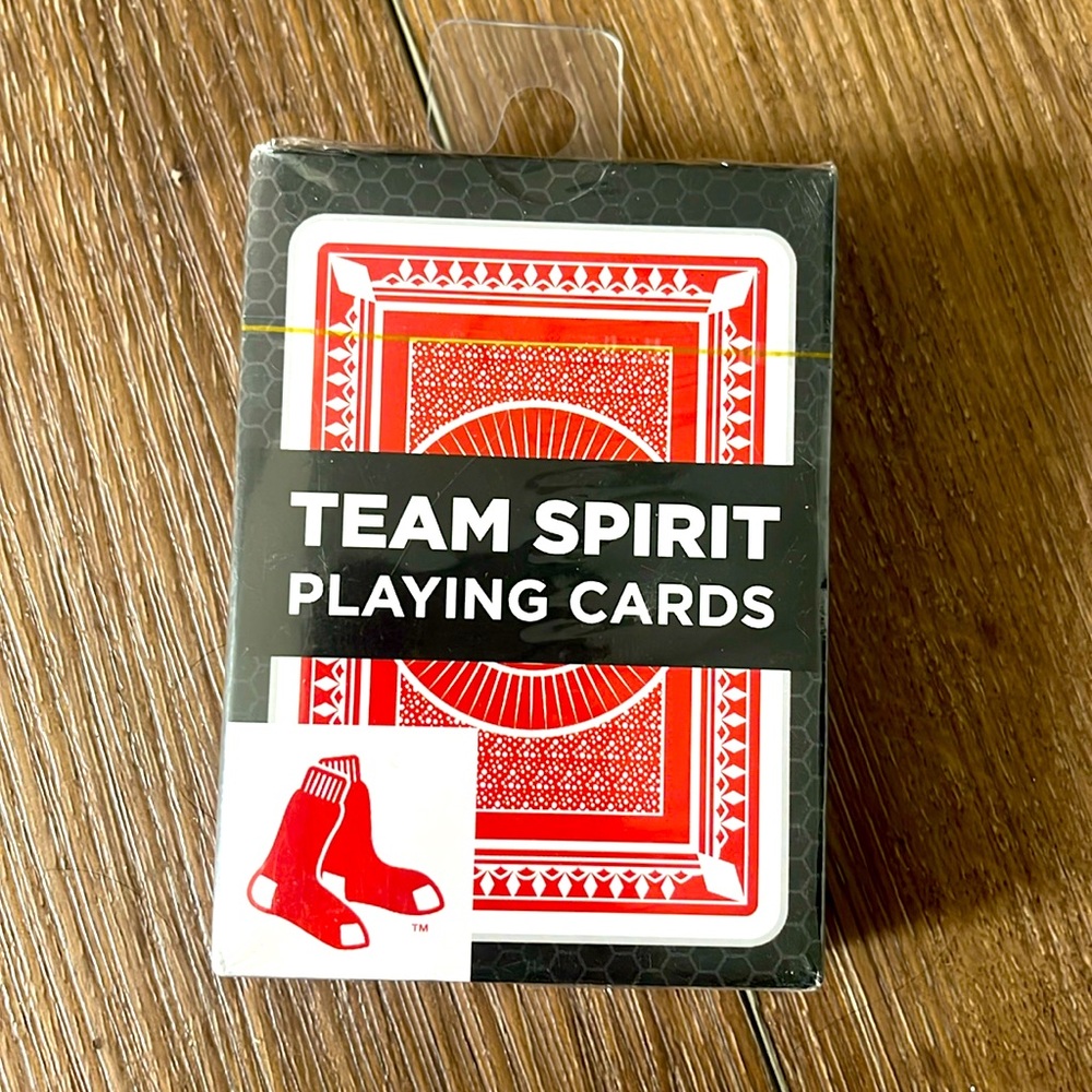 NIP! Boston Red Sox Team Spirit Playing Cards